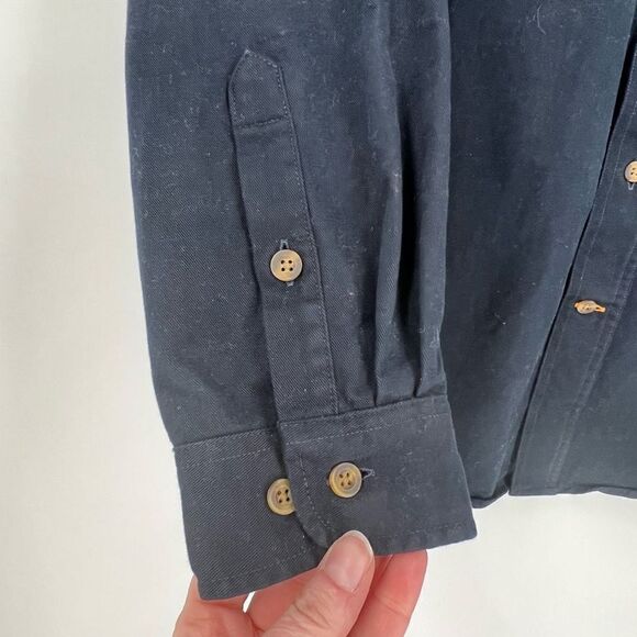 Carhartt Men's‎ Blue Button-Down Long Sleeve Original Fit Shirt Size Medium - Picture 4 of 11